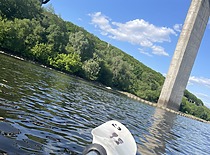 Kayaking in Lithuania is one of the most popular summertime activities