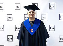 Ivan on his graduation day