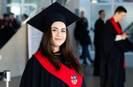 Nia Iskandarova, KTU graduate from Sakartvelo